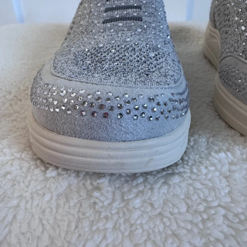 BZees‎ For Lifestride Women's 9 Timeless Bright Slip-On Sneaker Washable Sparkly